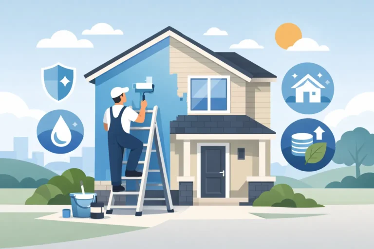 8 Benefits of Painting Exterior House Walls