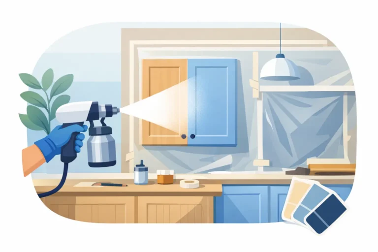 Kitchen Cupboard Spraying: Is It Worth It?